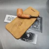 Nathan Armentrout Sandblasted Straight Billiard Briar Pipe, New [SOLD OUT] - Image 15