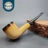 Kiko 6, Straight Billiard Estate Block Meerschaum Pipe [SOLD OUT]