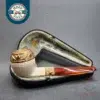 Unsmoked CPF Gold Mounted Bulldog Estate Block Meerschaum Pipe [SOLD OUT]