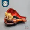 Antique Lion Estate Block Meerschaum Pipe