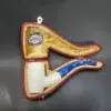 MBSD Meerschaum Bent Dublin Block Meerschaum Pipe, Fitted Case [SOLD OUT] - Image 3