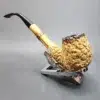 Bent Apple Bamboo Shank Estate Block Meerschaum Pipe [SOLD OUT] - Image 7