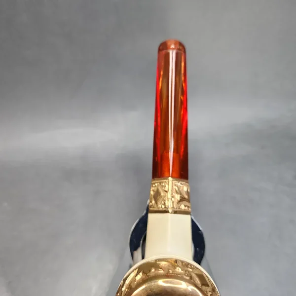 Unsmoked CPF Gold Mounted Bulldog Estate Block Meerschaum Pipe [SOLD OUT] - Image 8