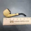 Bent Apple Bamboo Shank Estate Block Meerschaum Pipe [SOLD OUT] - Image 9