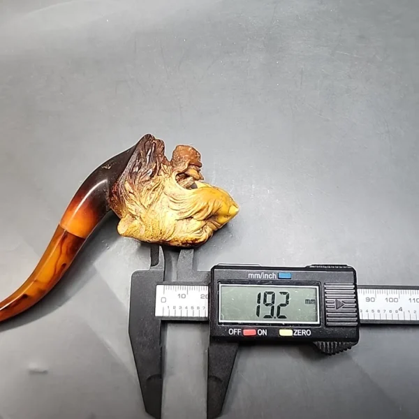 Antique Lion Estate Block Meerschaum Pipe - Image 11