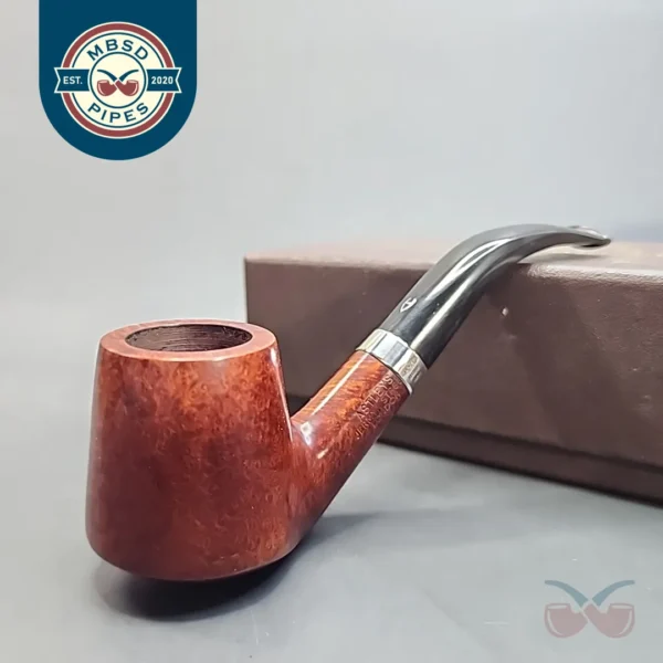 Astleys of London, Les Wood Bent Brandy Briar Pipe, Unsmoked [SOLD OUT]