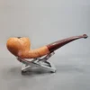 Sean Reum Pipes, Sandblasted Acorn Handmade Briar Pipe, New - Image 3