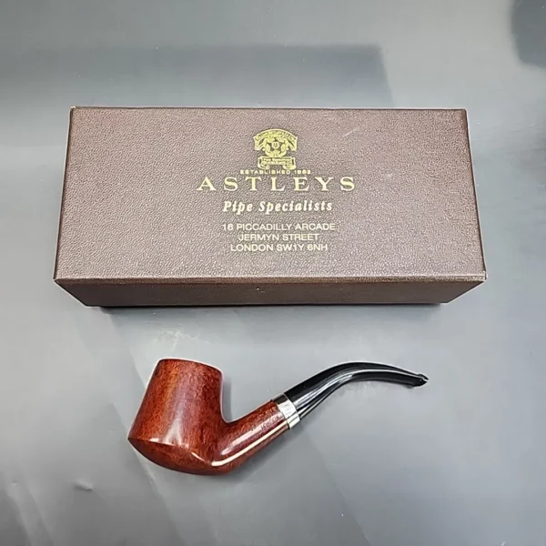 Astleys of London, Les Wood Bent Brandy Briar Pipe, Unsmoked [SOLD OUT] - Image 14