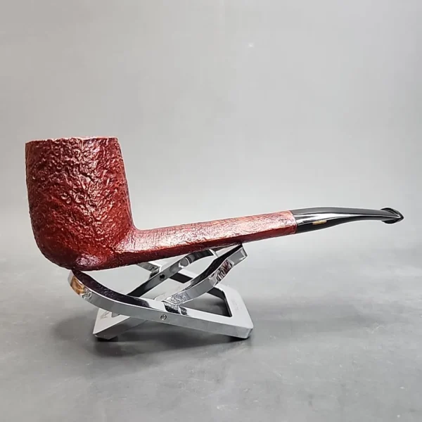 Savinelli De Luxe Siena Sand 814 EX, Meerschaum Lined Briar Pipe, Italian Estates [SOLD OUT] - Image 3