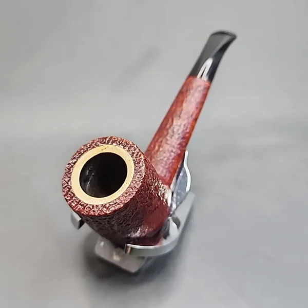 Savinelli De Luxe Siena Sand 814 EX, Meerschaum Lined Briar Pipe, Italian Estates [SOLD OUT] - Image 4