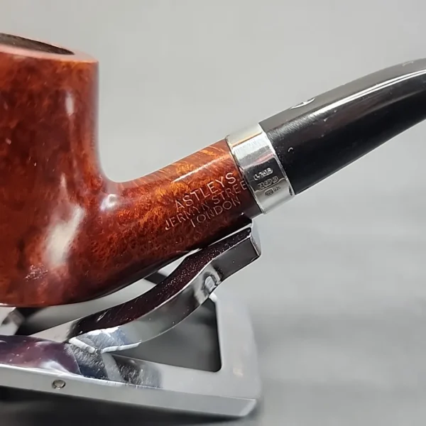 Astleys of London, Les Wood Bent Brandy Briar Pipe, Unsmoked [SOLD OUT] - Image 4