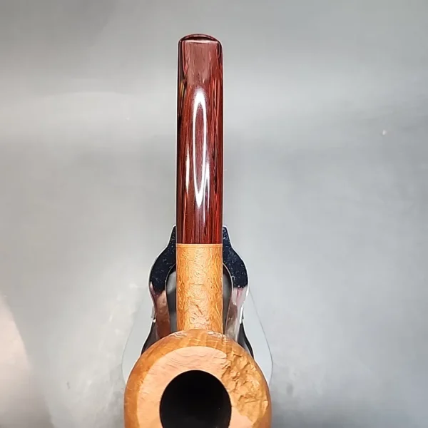 Sean Reum Pipes, Sandblasted Acorn Handmade Briar Pipe, New - Image 5
