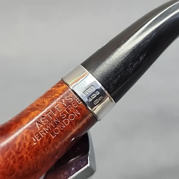 Astleys of London, Les Wood Bent Brandy Briar Pipe, Unsmoked [SOLD OUT] - Image 5
