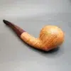 Sean Reum Pipes, Sandblasted Acorn Handmade Briar Pipe, New - Image 7
