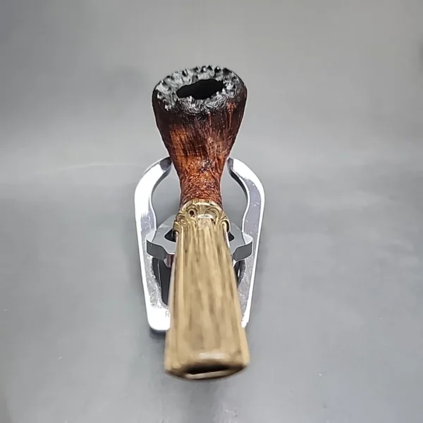 Sean Reum Pipes, Sandblasted Acorn Handmade Briar Pipe, New [SOLD OUT] - Image 8