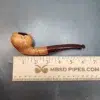 Sean Reum Pipes, Sandblasted Acorn Handmade Briar Pipe, New - Image 9