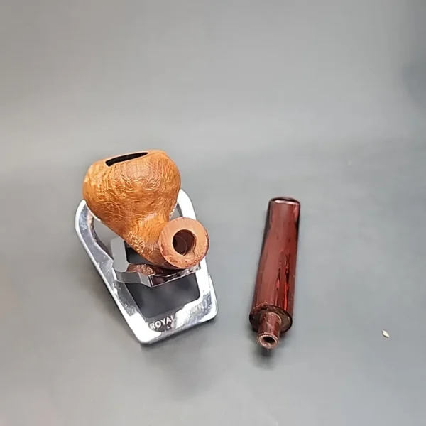 Sean Reum Pipes, Sandblasted Acorn Handmade Briar Pipe, New - Image 11