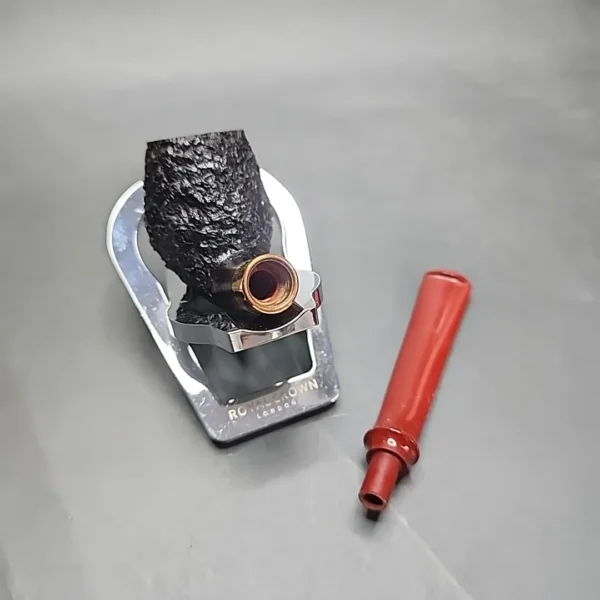 Sean Reum Pipes Rusticated Bent Egg Handmade Briar Pipe, New [SOLD OUT] - Image 12