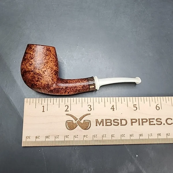 Sean Reum Pipes, Textured Bent Egg Handmade Briar Pipe, New [SOLD OUT] - Image 12