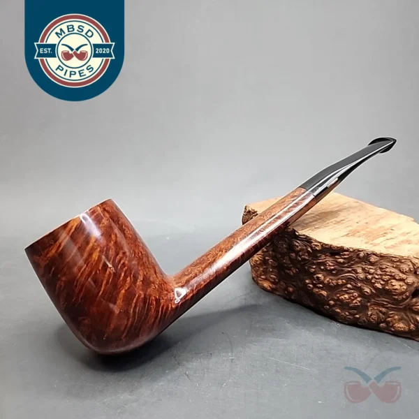 Savinelli De Luxe Milano 814 KS, Smooth Canadian Estate Briar Pipe, Italian Estates [SOLD OUT]