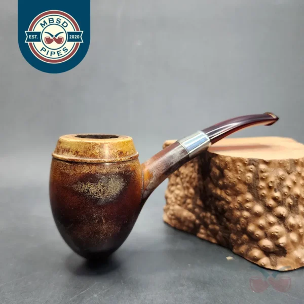 Antique Block Meerschaum Pipe, Screw in Bowl