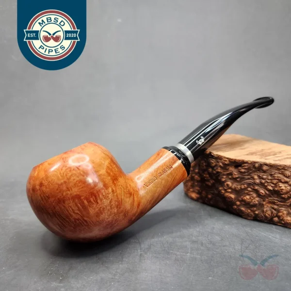 Viking Classic Smooth Bent Apple Estate Briar Pipe, Unsmoked [SOLD OUT]