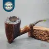 Viggo Nielsen Handmade Partially Sandblasted Freehand Estate Briar Pipe [SOLD OUT]