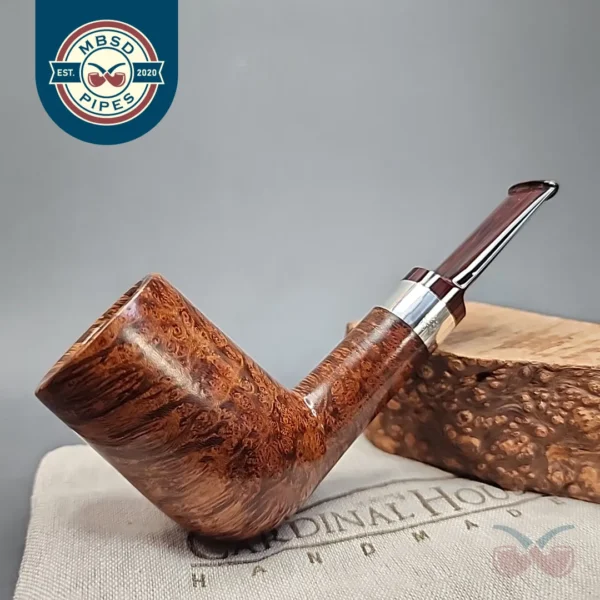Walt Cannoy Cardinal House C22, Smooth Lovat Estate Briar Pipe, Cumberland