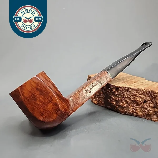 Jean LaCroix Diamant 33G3, Smooth Panel Estate Briar Pipe, Handmade [SOLD OUT]