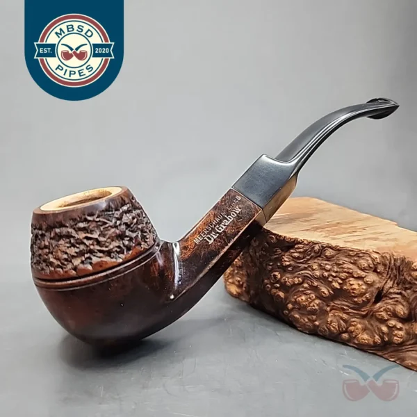 Dr Grabow Meerschaum Lined Bent Bulldog Estate Briar Pipe [SOLD OUT]