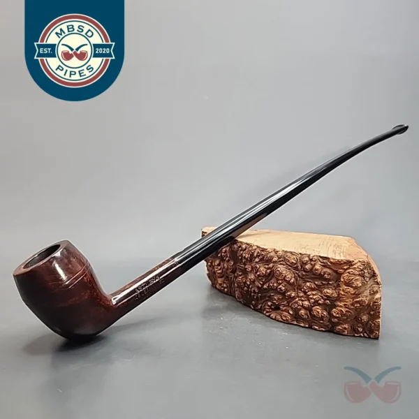Astleys of London Smooth Rhodesian Churchwarden Estate Briar Pipe [SOLD OUT]