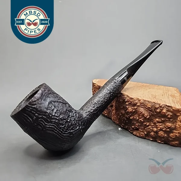 Stanwell Handmade 13, Reg era, Sandblasted Billiard Estate Briar Pipe [SOLD OUT]