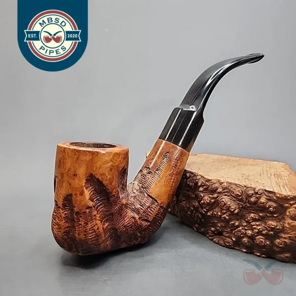 Custombilt Rusticated Oom Paul Estate Briar Pipe [SOLD OUT]