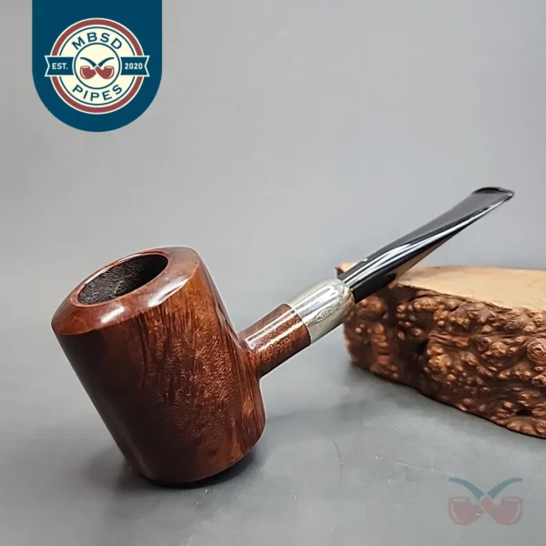 Savinelli 310, Smooth Army Mount Poker Estate Briar Pipe, Italian Estates [SOLD OUT]