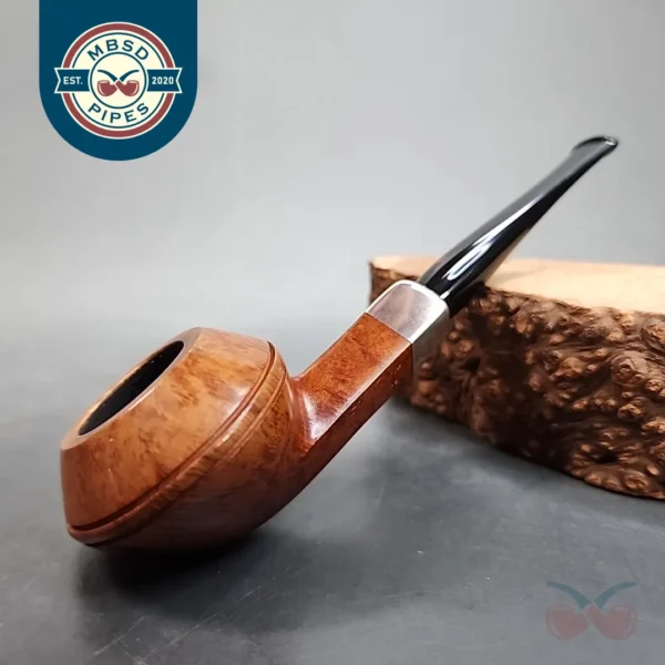 Ser Jacopo L1, Smooth Squat Bulldog Estate Briar Pipe [SOLD OUT]