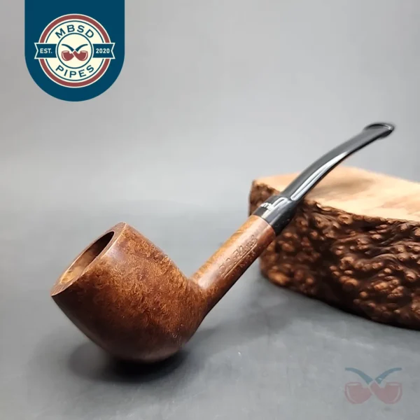 Dr Plumb Junior Slightly Bent Billiard Estate Briar Pipe, Unsmoked [SOLD OUT]