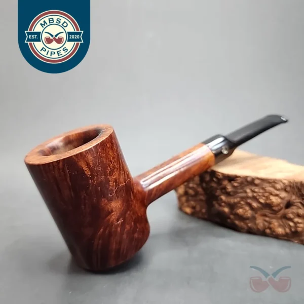 American Smoking Pipe Co. Smooth Poker Estate Briar Pipe, American Estates [SOLD OUT]