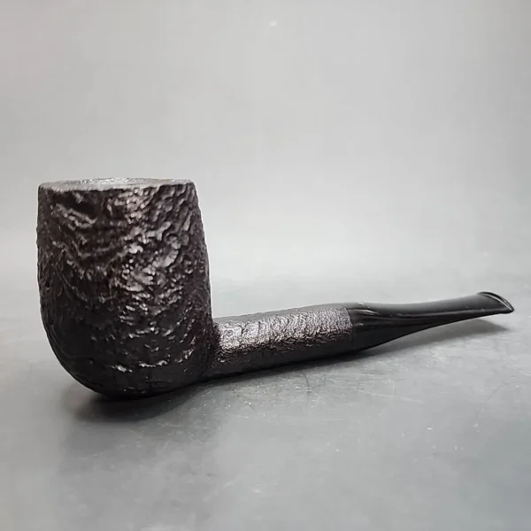 Savinelli Punto Oro 1011 EX, Sandblasted Straight Billiard Estate Briar Pipe [SOLD OUT] - Image 3