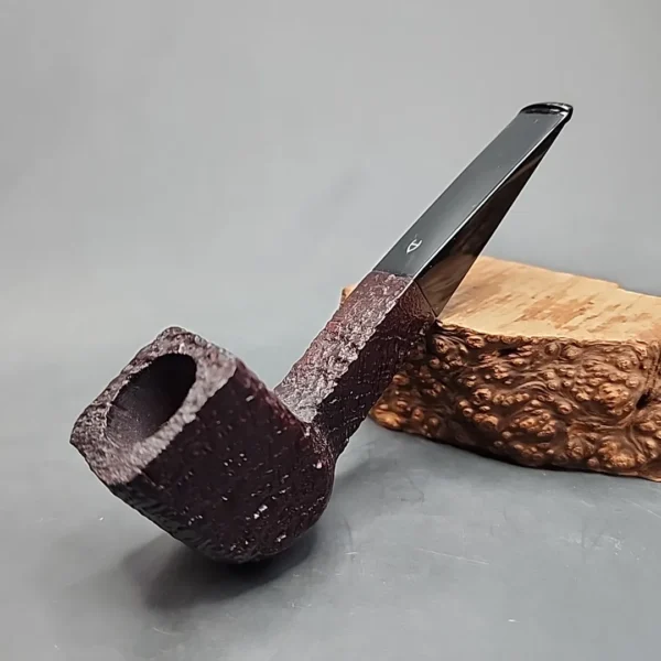 Astleys of London Sandblasted Foursquare Panel Estate Briar Pipe, Unsmoked [SOLD OUT] - Image 3