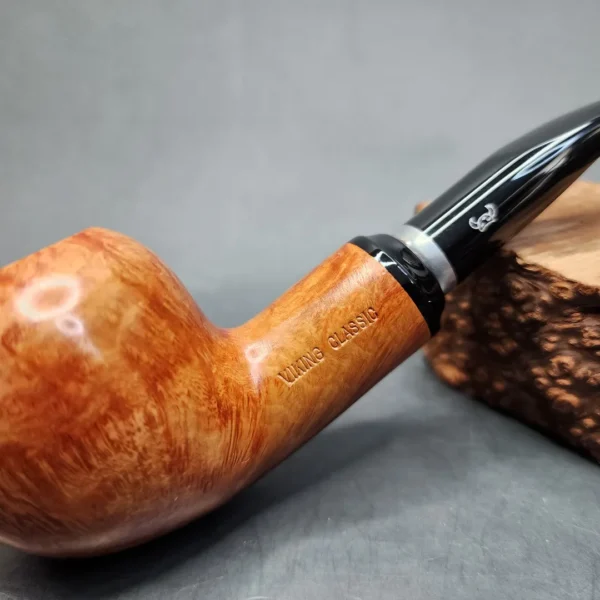 Viking Classic Smooth Bent Apple Estate Briar Pipe, Unsmoked [SOLD OUT] - Image 3