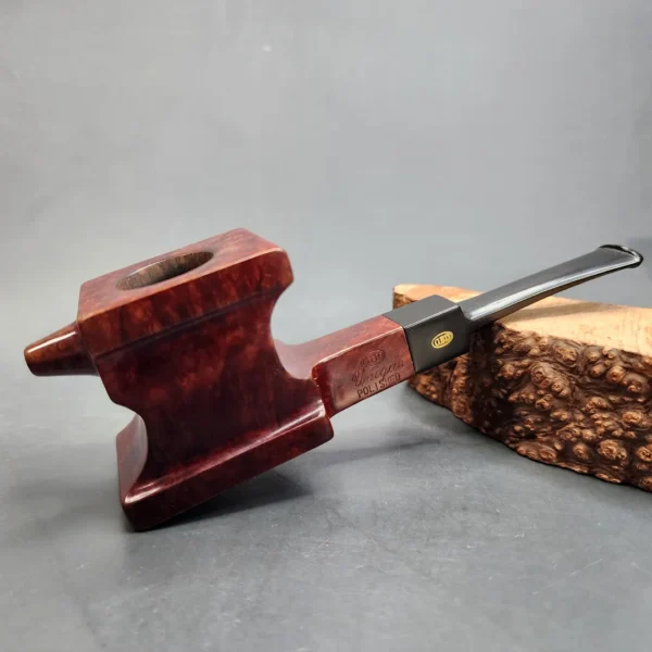GBD Unique Polished 7, Anvil Estate Briar Pipe, English Estates [SOLD OUT] - Image 3
