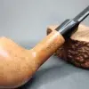 Roma Smooth Straight Apple Briar Pipe, Unsmoked - Image 3