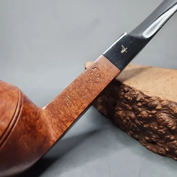 Jean LaCroix Nizza De Luxe Smooth Bulldog Briar Pipe, French Estates [SOLD OUT] - Image 3
