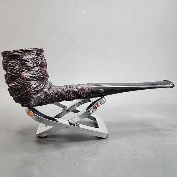 Ascot Rusticated Straight Billiard Estate Briar Pipe [SOLD OUT] - Image 3