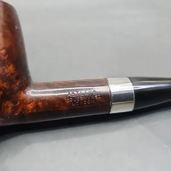 Astleys of London Silver 72, Group 6 Straight Billiard Estate Briar Pipe [SOLD OUT] - Image 3
