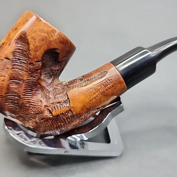 Custombilt Rusticated Oom Paul Estate Briar Pipe [SOLD OUT] - Image 3