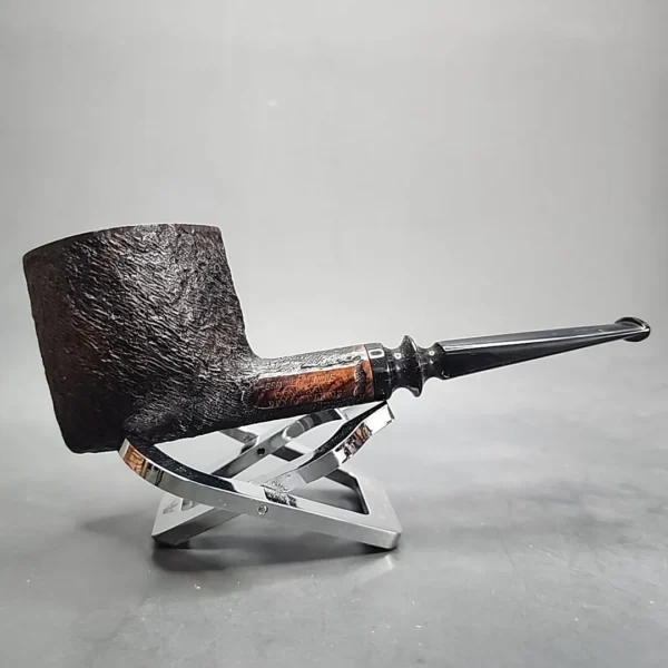 Brakner Antique Royal Danois 813, Sandblasted Estate Briar Pipe [SOLD OUT] - Image 3