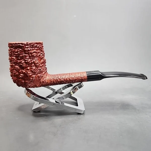 Savinelli Gigantes 811 EX, Rusticated Billiard Estate Briar Pipe [SOLD OUT] - Image 3