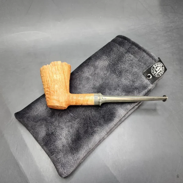Sean Reum Pipes, Sandblasted Dublin Estate Briar Pipe, New [SOLD OUT] - Image 3