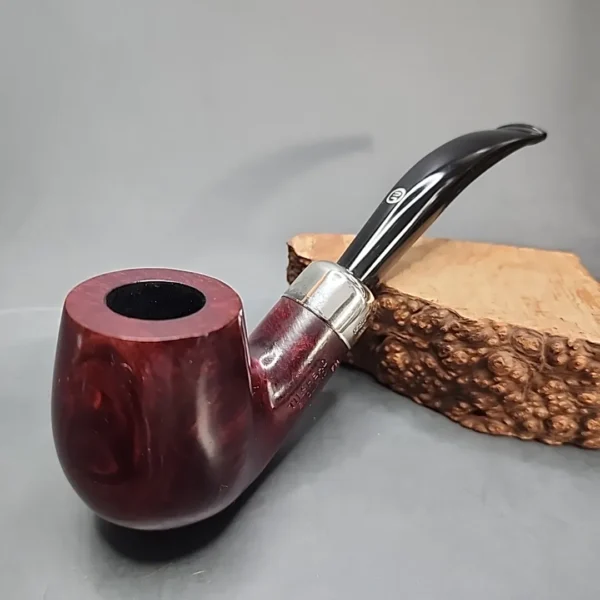 James Upshall Tilshead FH 6, Military Mount Bent Apple Briar Pipe, Unsmoked [SOLD OUT] - Image 3